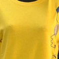 thumbnail image 4 of Puntoco moda mujer casual manga corta impreso o-cuello blusa señoras camiseta tops Puntoco Puntoco-4804, 4 of 8