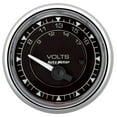 thumbnail image 2 of Autometer 2/16 Chrono Chrome Gauge Voltmeter 18-Volt, 2 of 3