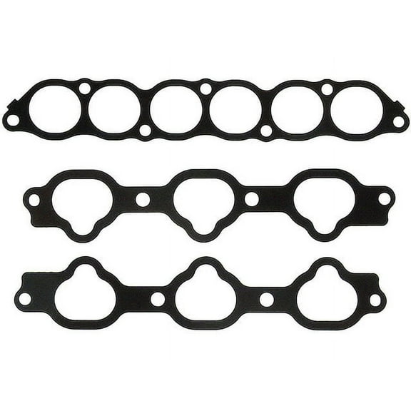 Intake Manifold Gasket Set - Compatible with 2001 - 2006 Hyundai Santa Fe 2.7L V6 2002 2003 2004 2005