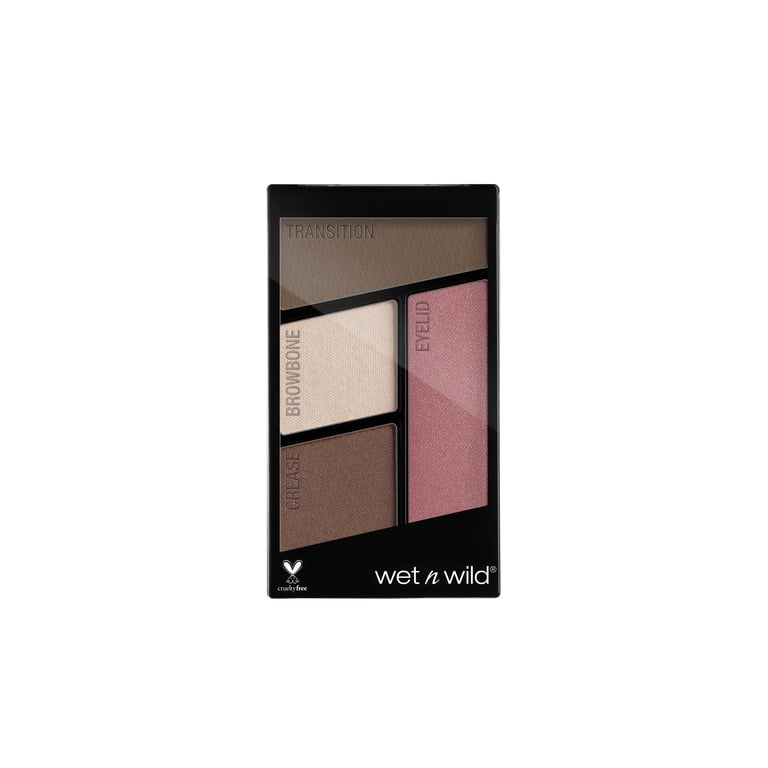 wet n wild Color Icon Eyeshadow Quad, Sweet As Candy, Shimmery and