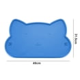 thumbnail image 6 of ZTGD Cat Food Mat Non-Slip Waterproof with Raised Edge Leak-proof Keep Tidy Pet Feeding Mat Dog Cat Supplies, 6 of 8