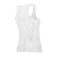 thumbnail image 2 of Women's Concepts Sport Cincinnati Bengals Quartz Hacci Knit Tank Top & Shorts Sleep Set, 2 of 6