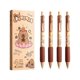 thumbnail image 1 of 4PCS Retractable Gel Inks Pen 0.5MM Tip Refillable Gel Inks Pen Quick Dry Journaling Pen for Writing Noting Journaling, 1 of 4