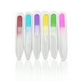 thumbnail image 1 of relayinert 6PCS/Set Nail File Professional Frosted Lightweight Flexible Double Sided Glass Nail Art Manicure Tools Women 9cm 1Set, 1 of 6