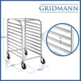thumbnail image 5 of GRIDMANN Commercial Bun Pan Bakery Rack - 10 Sheet, 5 of 7