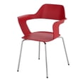 thumbnail image 1 of Safco Bandi Shell Stacking Chair in Red (Set of 2), 1 of 1