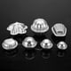thumbnail image 3 of Moldes Para Bombas De Baño De aleación De Aluminio, Herramientas Para Moldes Para Pasteles DIY Para Manualidades Con Gas, Fáciles De Lavar Y Desmoldar, Hermosas Y Duraderas,, 3 of 7