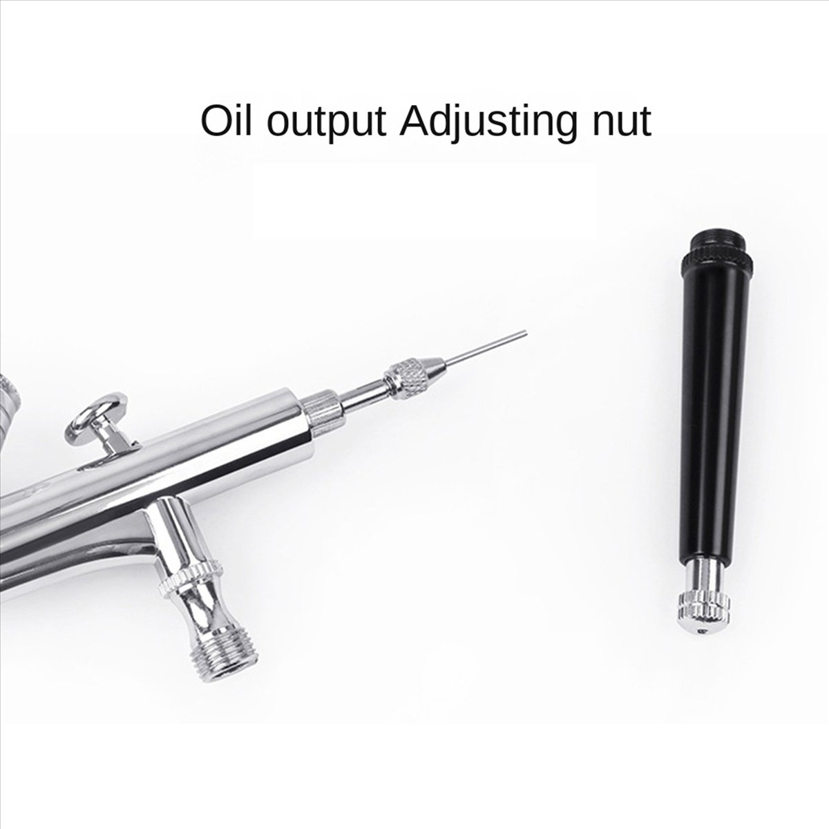 2X 0.3mm Double Action Airbrush Kit Air Brushes for Painting Electric Airbrush Set for Painting Models, Auto Graphics