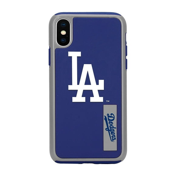 FOCO MLB Los Angeles Dodgers Dual Hybrid Case for iPhone X & XS (5.8")