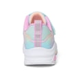 thumbnail image 5 of Skechers Girls Rainbow Flash-Light Up Velcro Strap Sneakers, 5 of 6