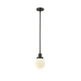 thumbnail image 3 of 201S-OB-G201-6-Innovations Lighting-Beacon - 1 Light Mini Pendant In Industrial Style-9.5 Inches Tall and 6 Inches Wide-Oil Rubbed Bronze Finish-Matte, 3 of 5
