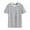 White, variant on Striped Men Casual Trend Business Foreign Trade Sports Color Blocked Round Neck Short Sleeved T Shirt Top Men’s T-Shirts Red XXXXXXL