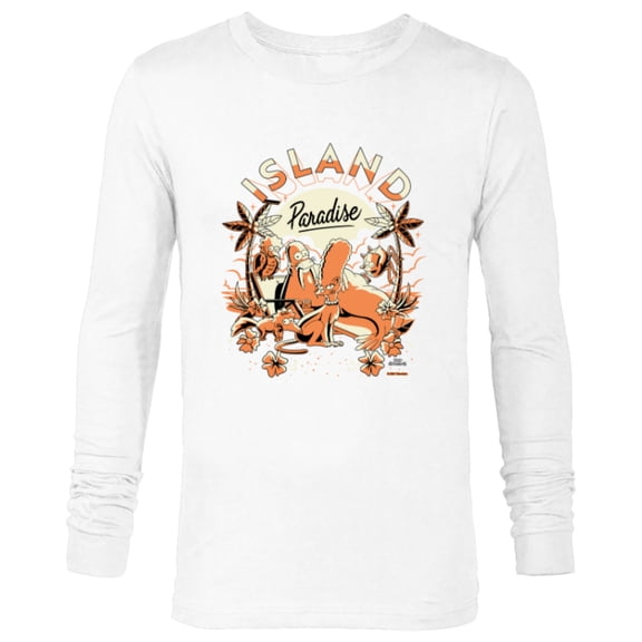 The Simpsons Island Paradise Treehouse of Horror - Long Sleeve T-Shirt for Men - Customized-White