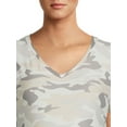 thumbnail image 4 of Time and True Women's Maternity Short Sleeve V-Neck T-Shirt, 4 of 6