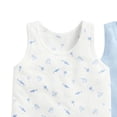 thumbnail image 4 of akafmk 2-Pack Tank Tops for Boys and Girls Cotton Cute Print Mesh Crew Neck Summer Casual Breathable Sleeveless Tops 1-12 Years, 4 of 5