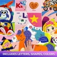 thumbnail image 2 of Quokka Small Classroom Girl Rug for Kids - 60x41 ABC Rugs for Playroom - Bedroom Alphabet Learning Area Rug - Girls Toddler Rugs, 2 of 8