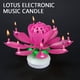 thumbnail image 2 of Vela de pastel - Velas de loto giratorias electrónicas - Doble capa (rosa) Ndcxsfigh  Nuevos Originales, 2 of 8