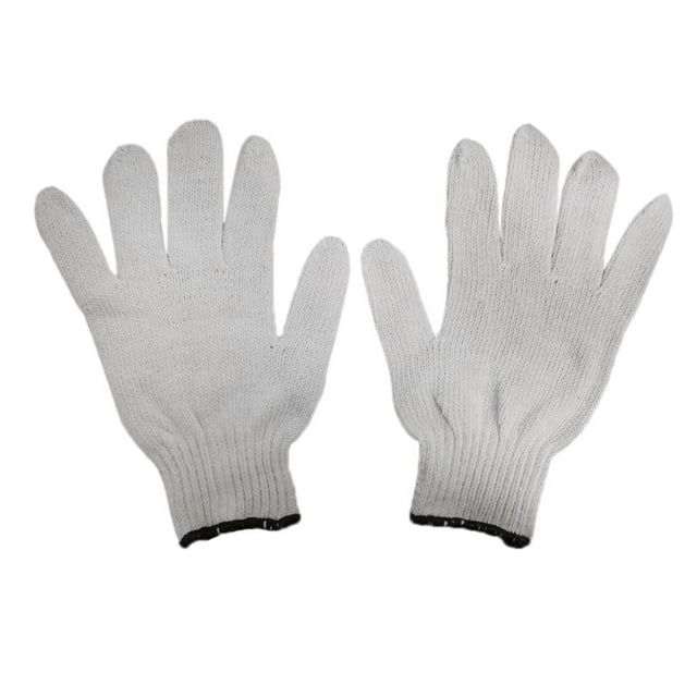 koolsoo Cotton Thread Labor Protection Work Gloves Welding Gloves Carrying Non-skid C