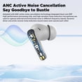 thumbnail image 3 of MPOW S81A Bluetooth 5.4 TWS Earbuds with ANC Active Noise Cancelling ENC Clear Call, 13mm Driver Hi-Fi Stereo, 24H Playtime, Type‑C Fast Charging In-Ear Headphones, 3 of 14