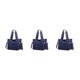 thumbnail image 3 of Sonducket Bolso bandolera grande de nailon para mujer, resistente al agua y duradero, con múltiples bolsillos, bandolera azul Type1 NO1, 3 of 6