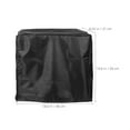 thumbnail image 2 of ELAYARD Dust Covers For Desk Computer Covers Case Waterproof 420D Polyester Black 1Pcs, 2 of 6