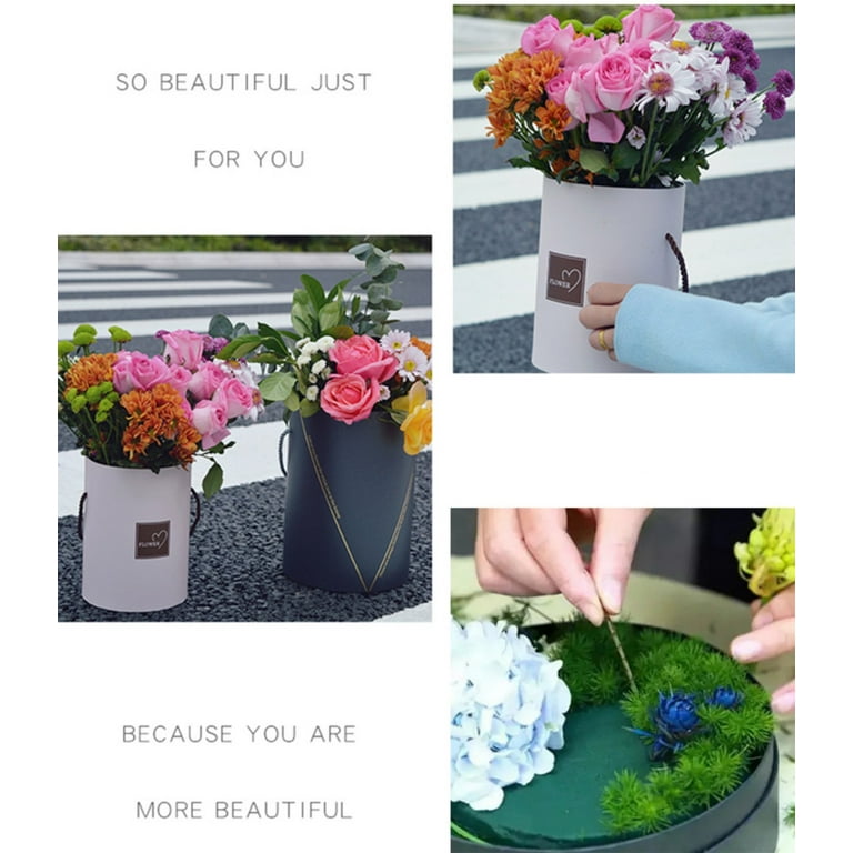 LOMIMOS Dry Floral Foam Bricks,Florist Blocks Supplies for Artificial  Flower Arrangement DIY Craft,Pack of 5