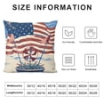 thumbnail image 5 of YINGXI ,Star Stripes Truck Truck Decorative Pillow Case 12x12in, 5 of 5