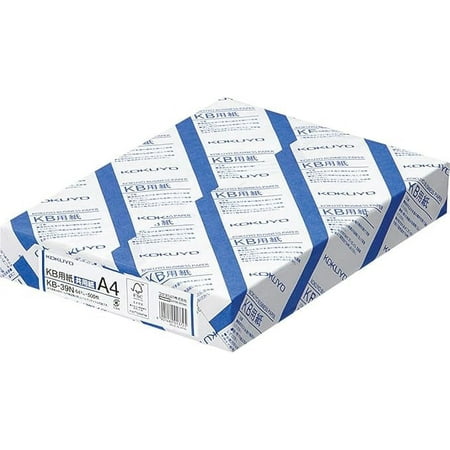 Kokuyo KB Paper, Paper Thickness 0.09 mm, 64gsm, 80 Bright (ISO), FSC Certified, Japan Import (1, A4)