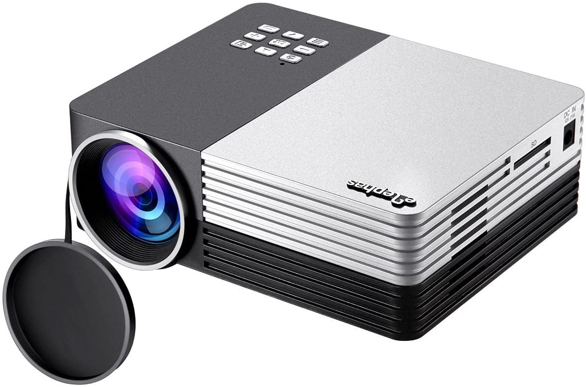 ELEPHAS Full Color Portable Mini LED Projector HDMI interface for Movie