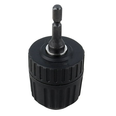 

Keyless Drill Chuck Converter 3/8 Inch 24UNF + 1/4 Inch Hex SDS Adaptor 0.8-10mm