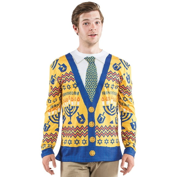 Men's Ugly Hanukkah Sweater