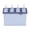 Blue, variant on Popsicle Molds,Reusable 4-Cavities Ice Cream Molds,Easy Release,Homemade Popsicle Making Molds(Pink)