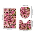 thumbnail image 3 of Amzcrzy Bathroom Rugs, Bath Mat, Area Rug, Rugs Rugs for Living Room, Toilet Floor Mat U-shape Foot Mat Bathroom Bathroom Mat Printing Modern Mat Toilet Door Mat Three Sets carpeting carpeting, 3 of 8