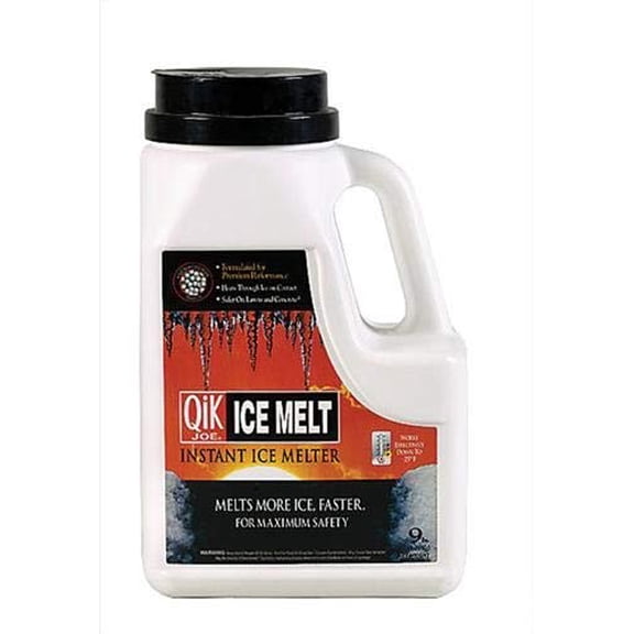 Qik Joe 9 Lb. Calcium Chloride Ice Melt Pellets