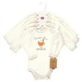 thumbnail image 2 of Touched by Nature Organic Cotton Long-Sleeve Bodysuits, Fall Food, 3-6 Months, 2 of 7