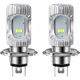 thumbnail image 1 of uds HS1 bombilla H4 faros de motocicleta CSP 1860 SMD PX43t 35/35W faros de haz alto/bajo 2000LM 6500K DC 9-80V, 1 of 5