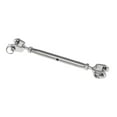 thumbnail image 1 of Youkk Marine 304 Stainless Steel Jaw/Jaw Closed Body Turnbuckle Rigging Screw Silver 6mm 1Set, 1 of 6