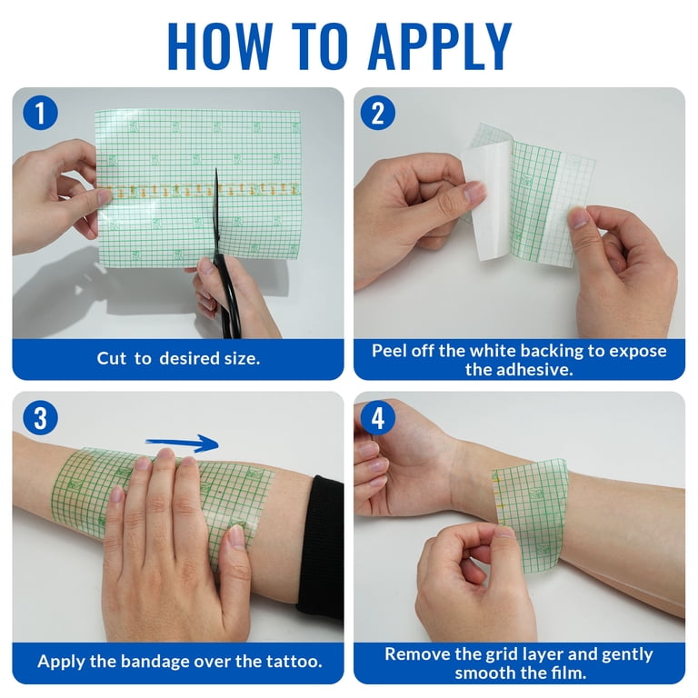 LotFancy Tattoo Aftercare Bandage, 10