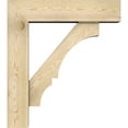 thumbnail image 3 of Ekena Millwork 8"W x 32"D x 36"H Balboa Block Rough Sawn Bracket w/ Offset Brace, Douglas Fir, 3 of 25