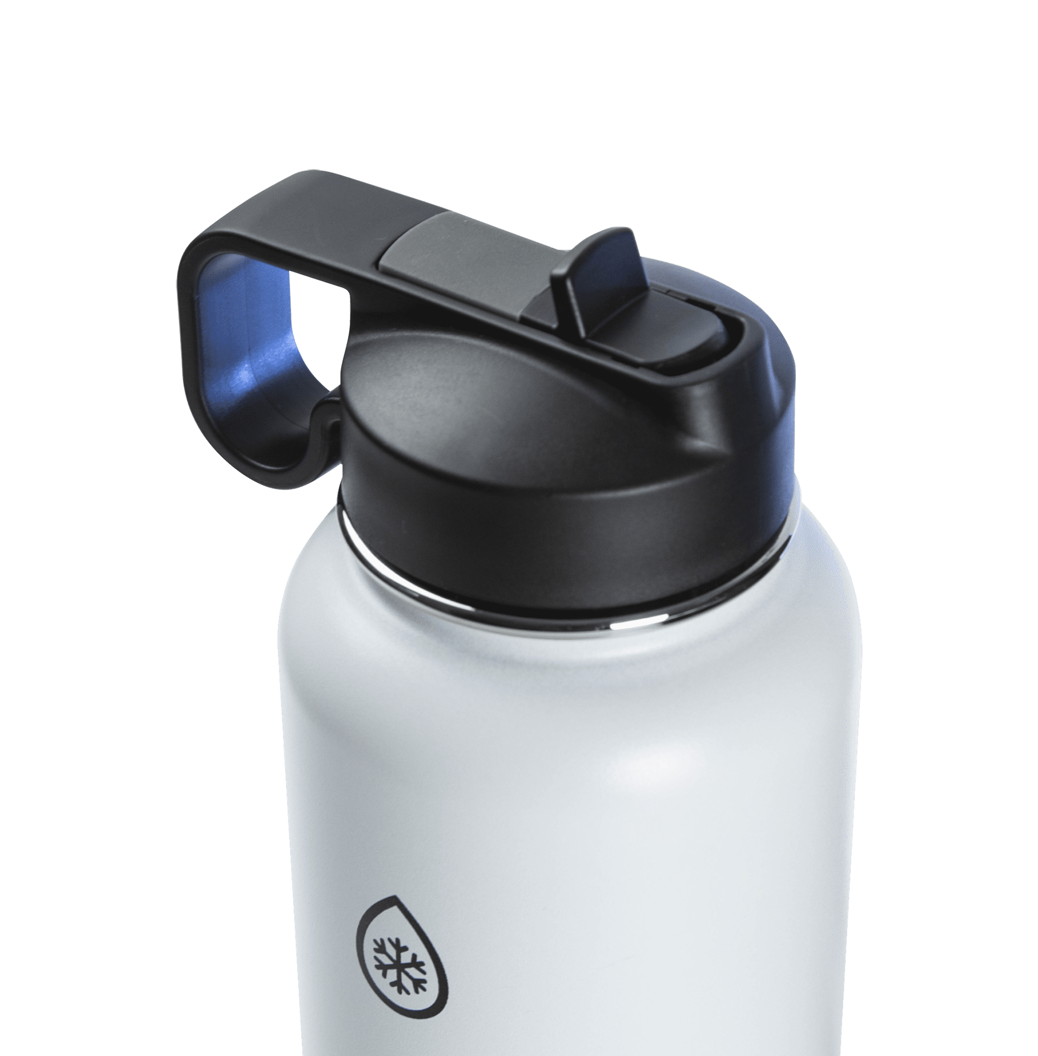 18 oz Bottle w/ Chug Lid and Straw Lid – ThermoFlask