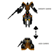 Tobot V Paragon 2-Stage Transformation Robot1 -> Car- 8.8*3.9*11.8in