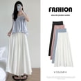 thumbnail image 4 of Ropa de mujer Pantalones Yamamoto de primavera para mujer Pantalones casuales de verano de color sólido fino para mujer Pantalones de pierna ancha, 4 of 5