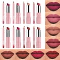 thumbnail image 2 of Rouges à Lèvres pour Femmes Ensemble Combo Crayon Contour des Lèvres et Rouge à Lèvres 2 en 1 Crayon Contour des Lèvres Ensemble de Rouge à Lèvres Longue Tenue Trousse Crayon Contour des Lèvres pour Femmes Trousses de Maquillage, 2 of 9