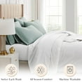 thumbnail image 2 of Southshore Fine Living, Inc. King Pillow Cases Set of 4, Extra Large 20" x 40", Steel Blue, 2 of 8