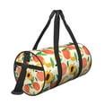 thumbnail image 3 of XMXT Unisex Large Sports Tote Gym Bag for Women, Colorful Peach Print Weekenders Bags Travel Bag, 3 of 8