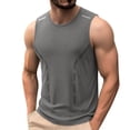 thumbnail image 5 of Men's Quick-Dry Sleeveless Athletic Shirt for Sports and Fitness Training, 5 of 8