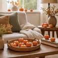 thumbnail image 5 of BUTASY Fall Pumpkin Decorations for Home-5Pcs Realistic Plastic Pumpkins for Indoor Outdoor Thanksgiving Centerpieces Party Decor, 5 of 7