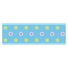 RoomMates Brown Polka Dots Circles Peel and Stick Wall Border
