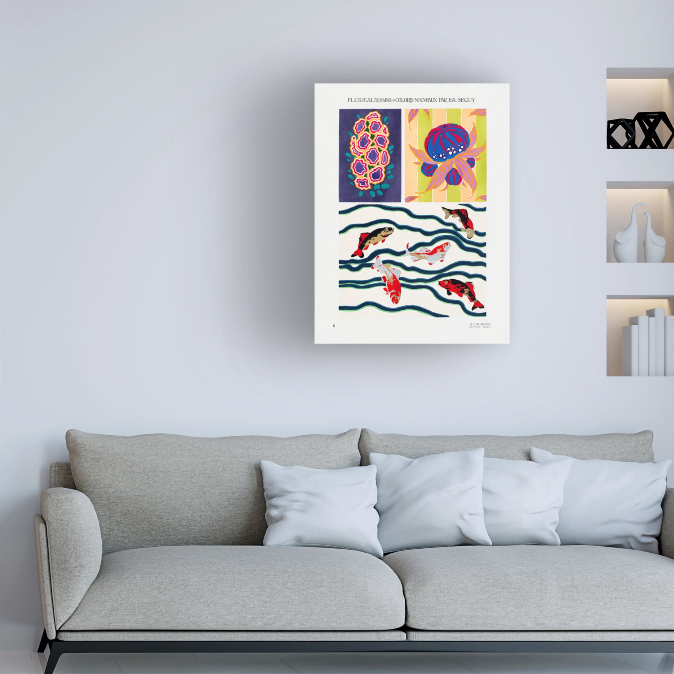 Trademark Fine Art Pictufy   Pattern 06 Canvas Wall Art