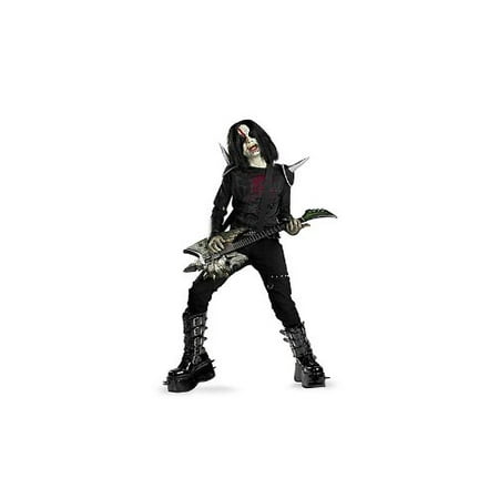 Disguise Boys Metal Mayhem Rotten Rocker Zombie Costume As Shown  Child